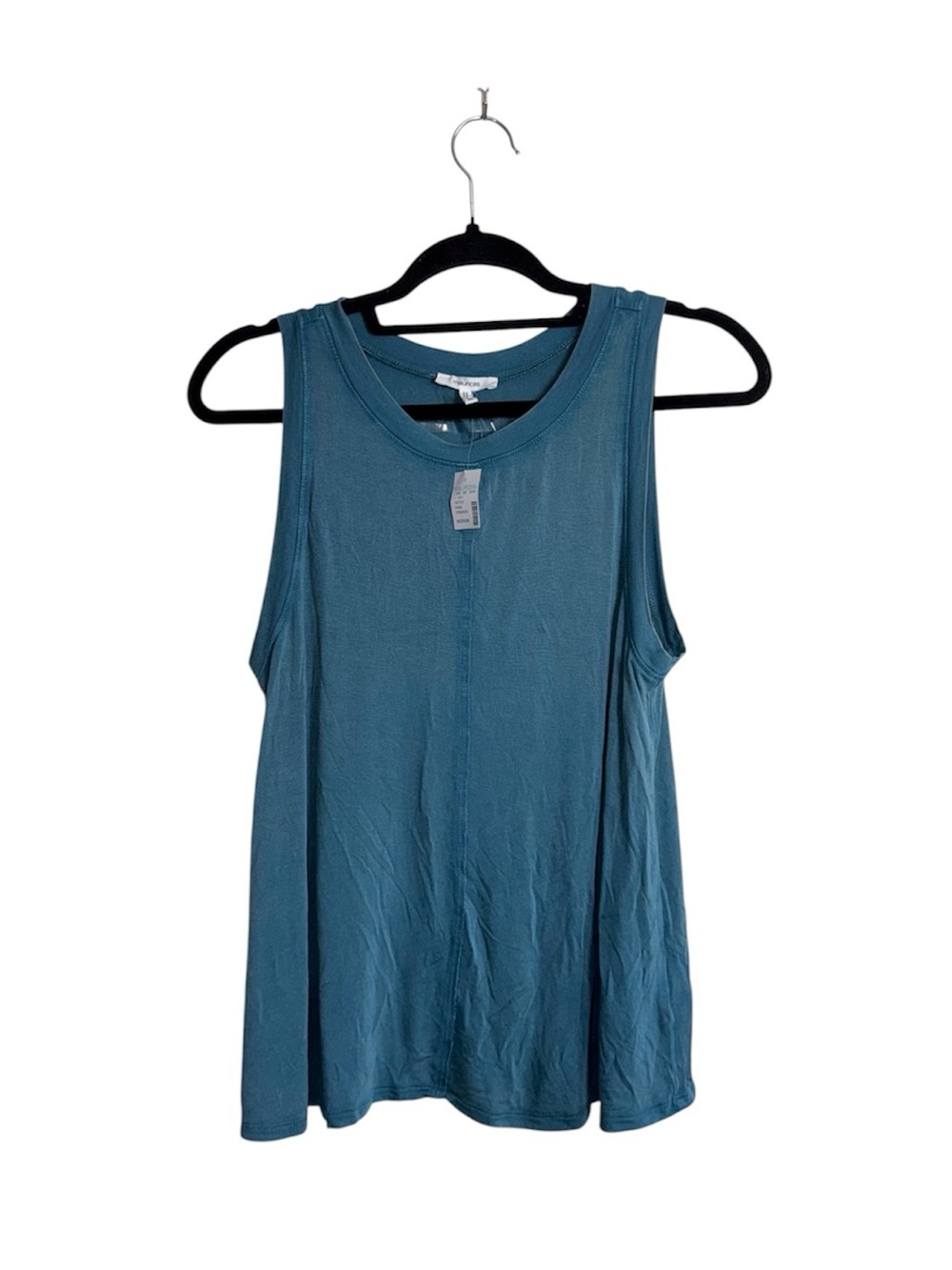 Maurices Solid Sunseeker Tank Top Teal Crew Neck Muscle NWT New Medium Women’s